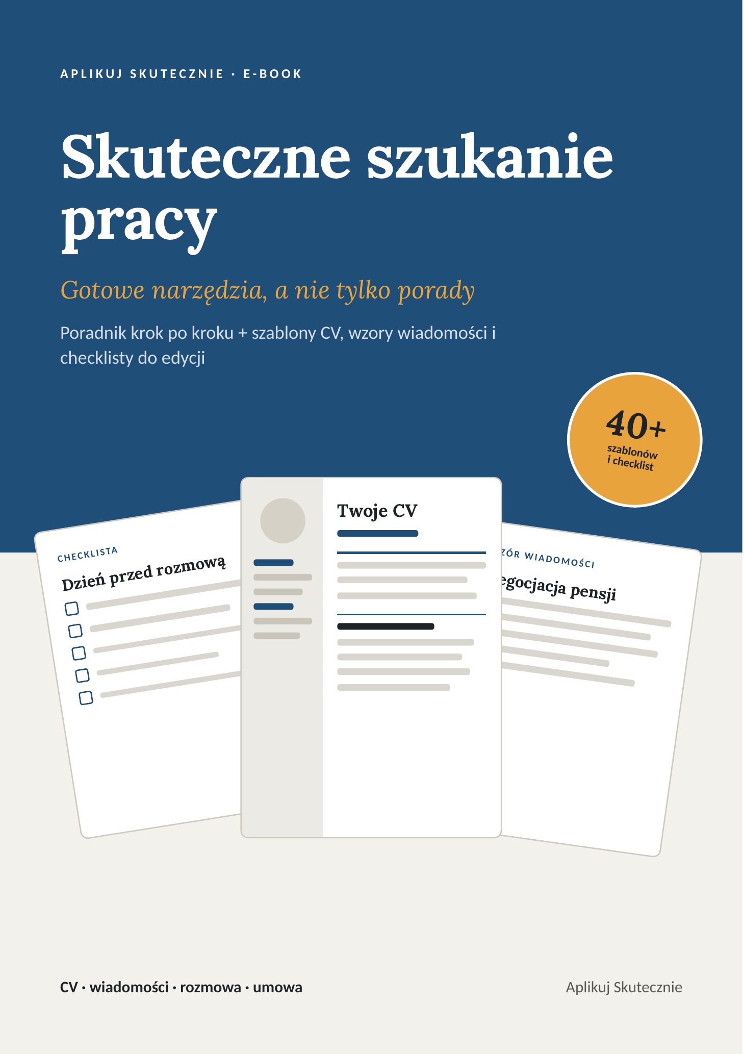 Okładka e-booka Skuteczne szukanie pracy